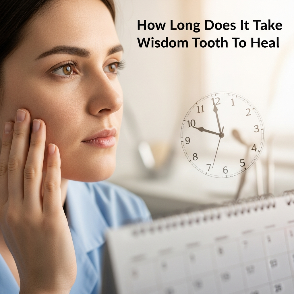 How Long Does It Take Wisdom Tooth To Heal