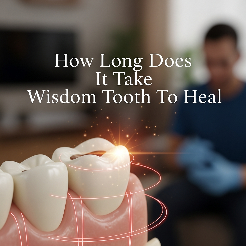 How Long Does It Take Wisdom Tooth To Heal