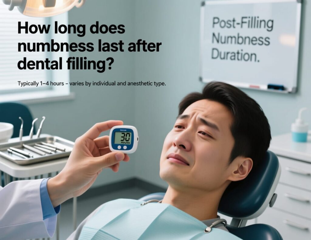 How Long Does Numbness Last After Dental Filling
